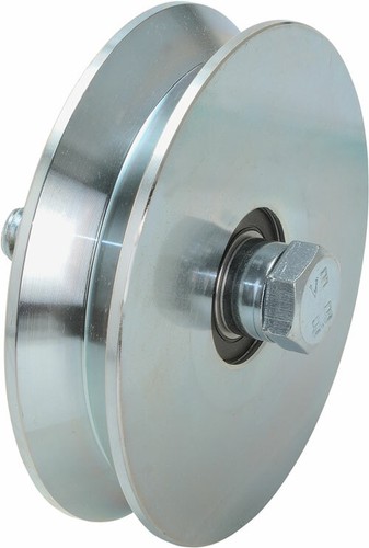 Schiebetorrolle mit rille - schiebetorrolle, v-rille