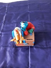 Käptn Blaubär & Hein Blöd, Spardose,Postbank  1994, Ravensburger ,Vintage