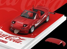 MAZDA MX-5 with Hardtop / Coca Cola  - red - Cool Car 1:64