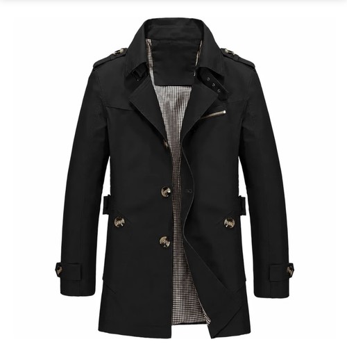 Herren trenchcoat mantel - trenchcoat,