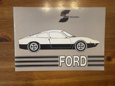 Ford Motorsport - Prospekt GT70, Capri 2.6RS, Escort Mexiko