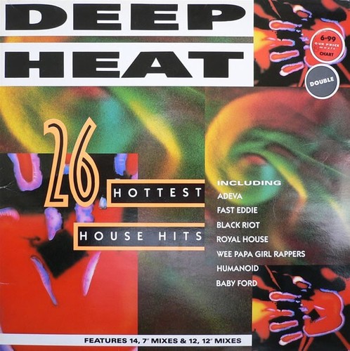 Various deep heat 2xlp - various,