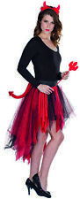 Tüllrock Teufel Damen Kostüm