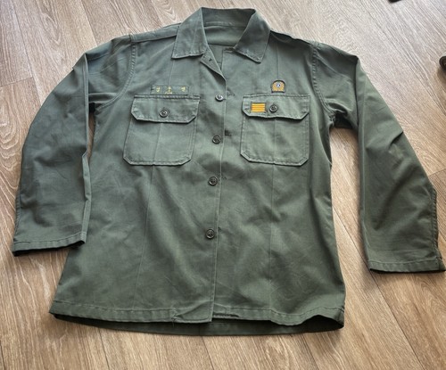 Vintage 80er rok - army, jacke