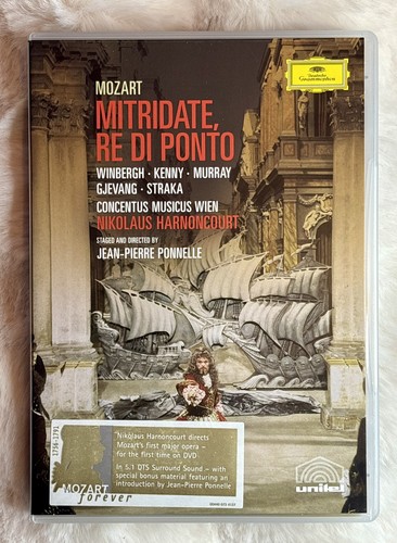 Dvd mozart mitridate könig - mozart,