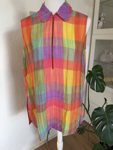 Vintage bluse tunika bunt - bluse,