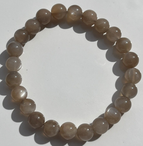 Grau rosa mondstein armband - grau,