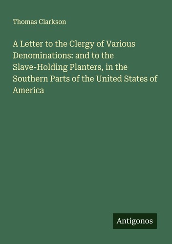 Letter the clergy of - a,