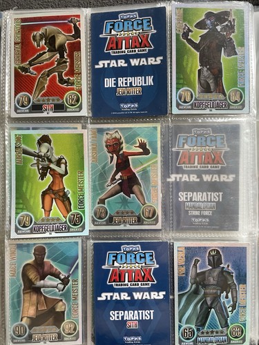 Topps star wars force attax - topps,
