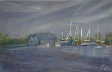 Original Pastellzeichnung in