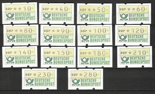 Bund automatenmarken atm vs1 - bund, 1