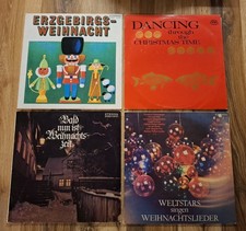 4 Eterna LP Bald nun ist Weihnachtszeit Erzgebirgs-Weihnacht +Zugaben Supraphon 