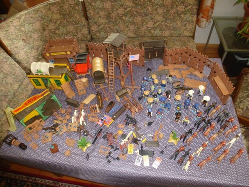 Playmobil western konvolut - western,