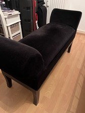 Sitzbank / Bettbank In Schwarz