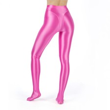 DE ranrann Damen Öl Strumpfhosen Glossy Tanzstrumpfhose  Tanzhosen Shaping Hosen
