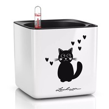 Lechuza Cube Glossy Cat 14 weiß highgloss 13507