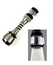 Wasserhahnaufsatz  Brausekopf Wassersparer Schwenkbrause Strahlregler 12 cm