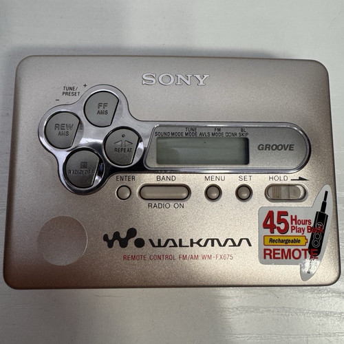 Sony walkman fx675 fm - sony, am/fm
