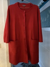 COS Mantel Kleid Rot L 38 40