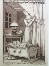 Original Radierung von 1914