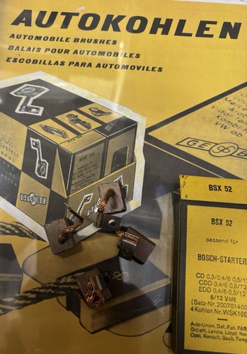 Satz autokohlen starter bsx - satz,