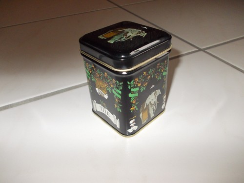 Chinesische tee dose mit - tee-dose,