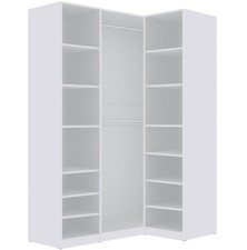 Eckgarderobenschrank-Set TRES