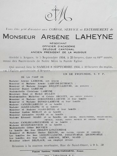 Arsene laheyne dutriaux - arsene,