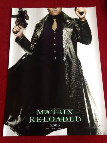 Matrix reloaded kinoplakat - matrix,