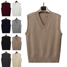 Damen Strick Weste Pullunder