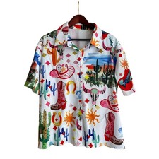Damen Sommerbluse XL bunt