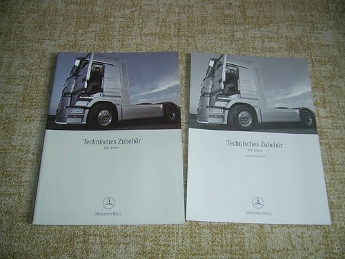 Prospekt mercedes benz lkw - prospekt,,