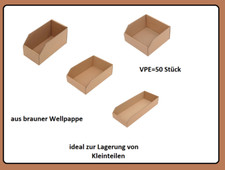 Regalkasten braun aus welliger