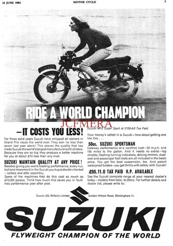 Suzuki 50cc m12 mofa - suzuki, "50cc