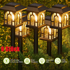 Gartenleuchte Solarleuchte Gartenlampe Außen LED Solarlampen Garten Balkon 8pcs