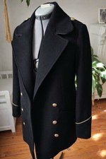 Wollmantel 60% Wolle Mango Gr
