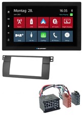 Blaupunkt MP3 Bluetooth DAB 2DIN USB Autoradio für BMW 3er E46 mit großem Navi R