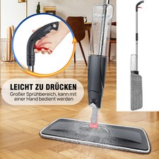 Spray Mopp Sprüh Mop Boden 700ml Wassertank mit Wischtuch Bodenwischer