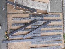 Italienische Fliesenbordüre, schwarz, Feinsteigzeug - Wand/Boden