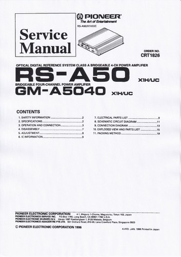 Service manual anleitung für - service,