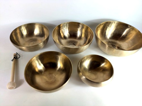 Klangschalen 5er set - klangschalen,
