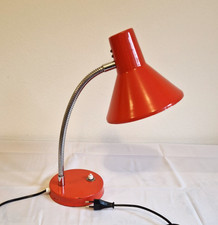lampe orange space age Vintage Retro Metalllampe 70er 60er mid century