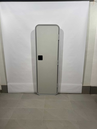 Hymer aufbautür silber - aufbautür, silber/grau