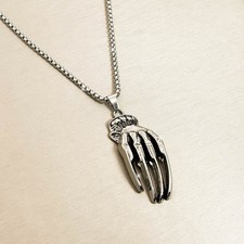 Skelett Anhänger Edelstahl