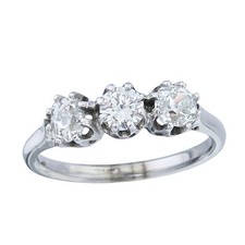 Old cut diamond and - diamond,