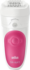 Braun Epilierer Himbeer Weiß Rasiergerät Haarentferner Damenrasierer Trimmer