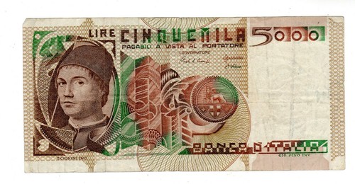 Italien italy italia - italy, banknote