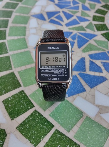 Vintage lcd digitaluhr kienzle - lcd,