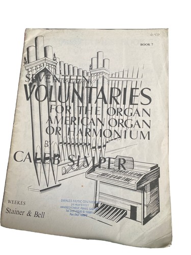 Freiwilligen für orgel buch - orgel,,