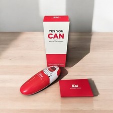 Kitchen Mama Elektrischer Dosenöffner - Konservenöffner mit Start & Stopp